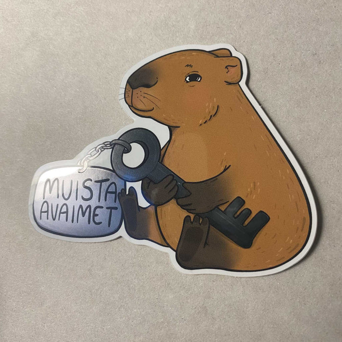 PIKKUVIKAINEN: Muista avaimet - Kapybara