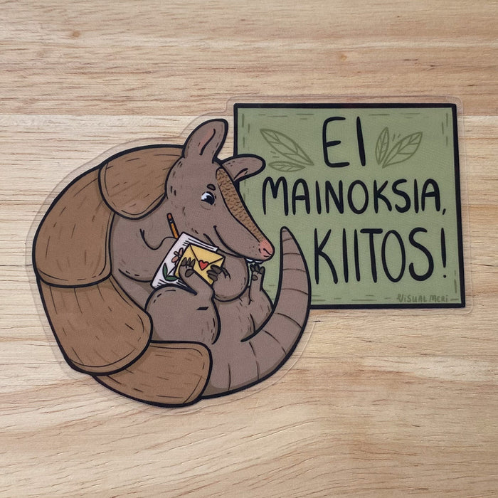 Ei mainoksia kiitos, vyötiäinen