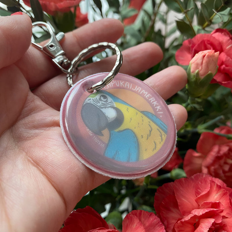 Papukaijamerkki-heijastin Ara