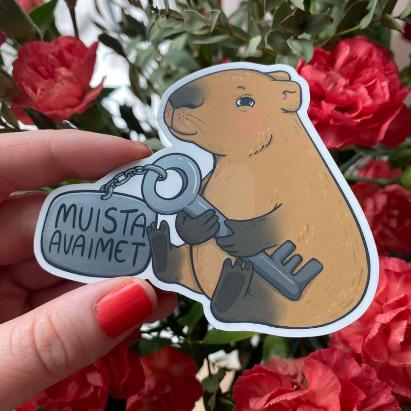 Muista avaimet - Kapybara