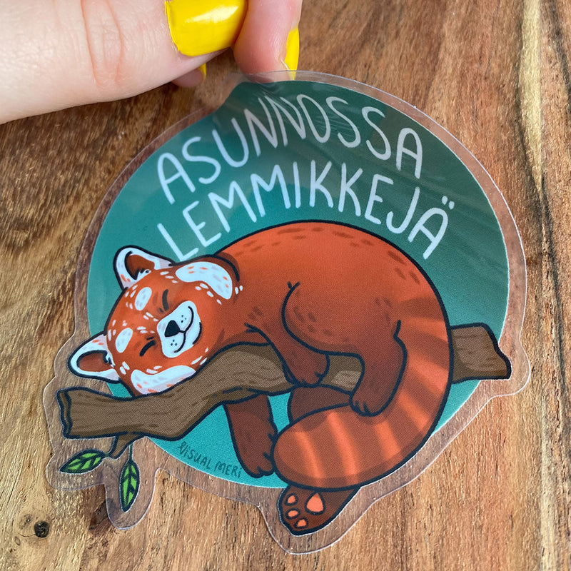 Asunnossa lemmikkejä